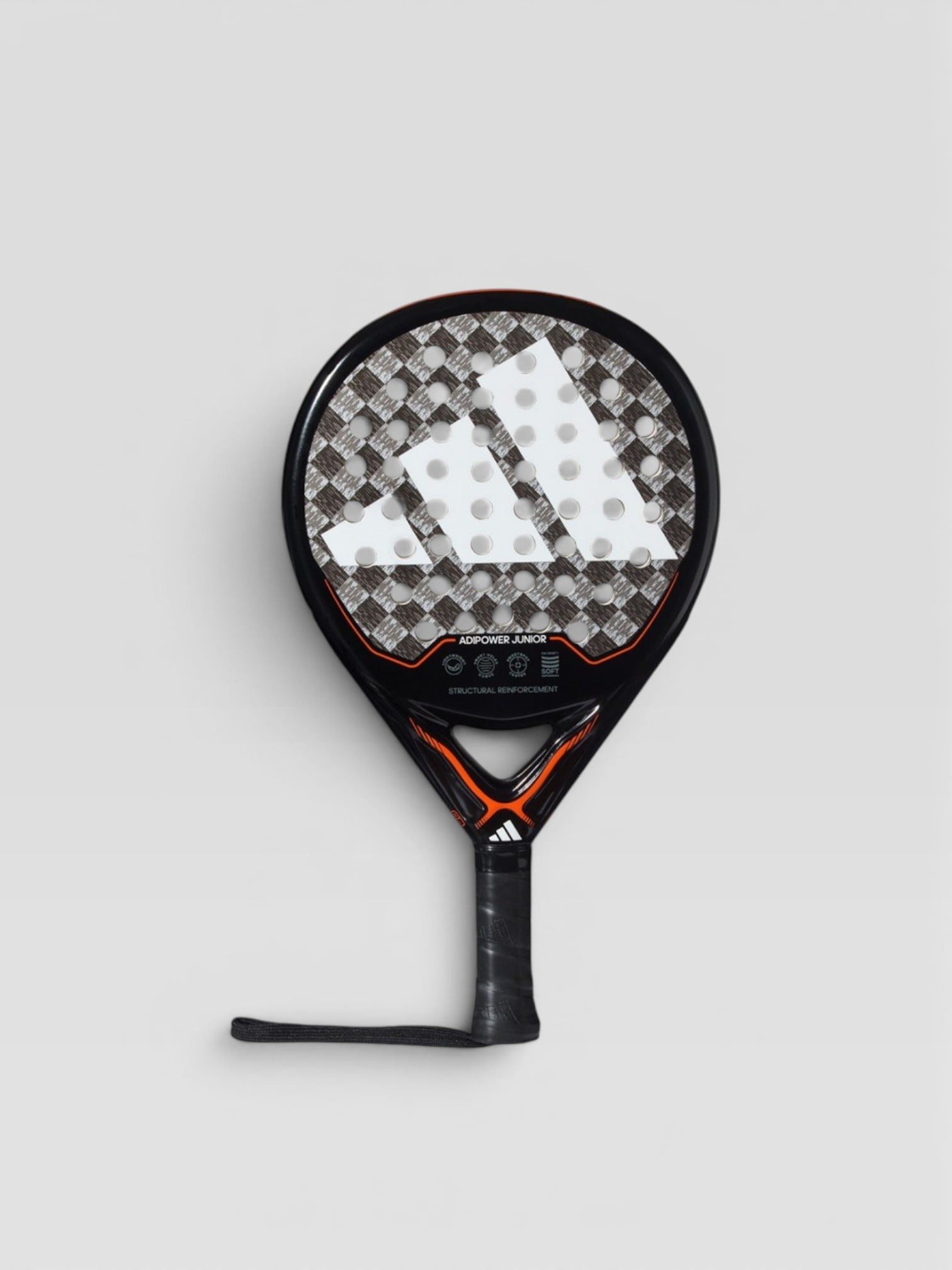 adidas Performance Padelschläger Adipower 3.2 JUNIOR 330g/Rund schwarz/orange