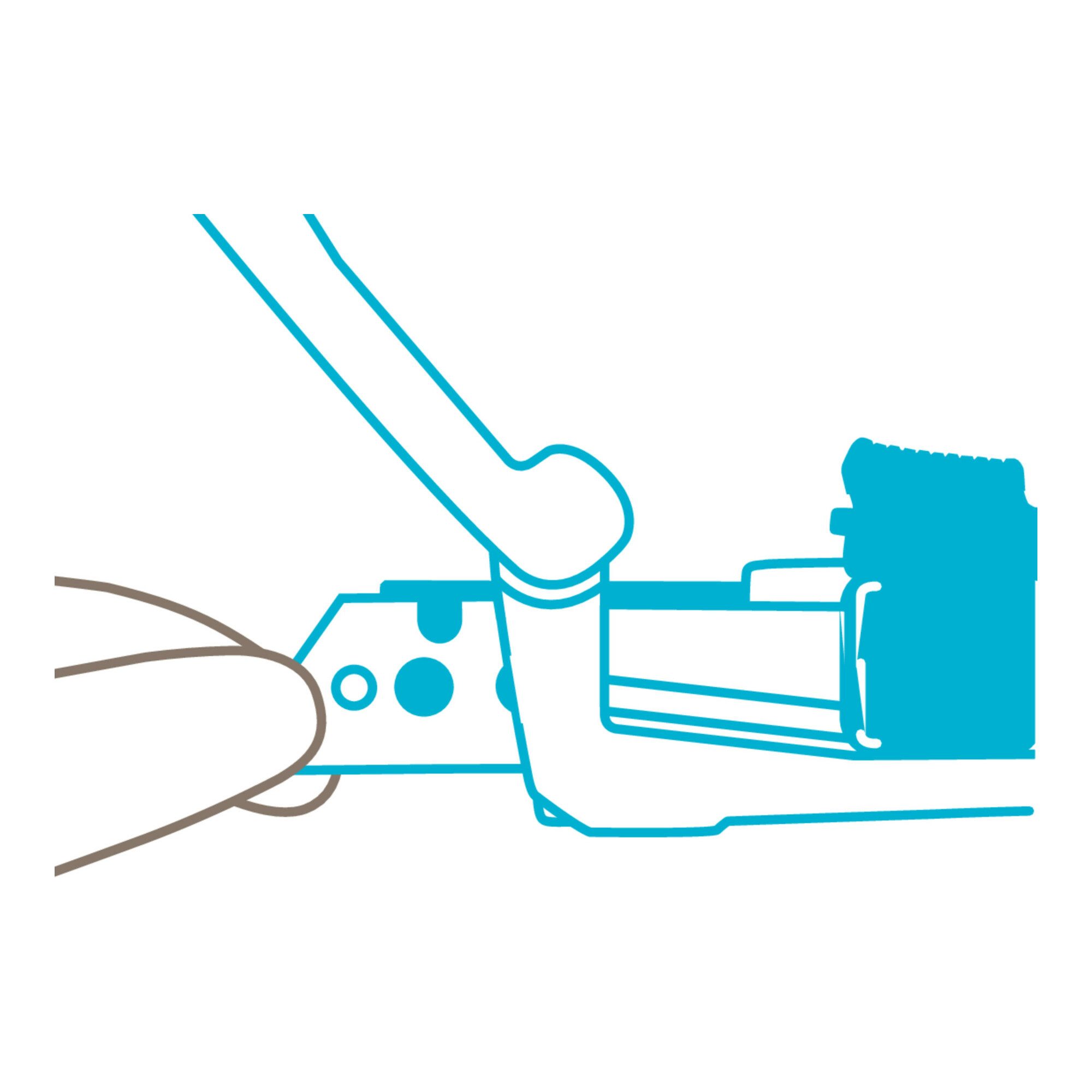 Martor Elektriker-Klappmesser Martor SECUPRO MAXISAFE mit dreiseitigem Schieber und Trapezklinge Nr.