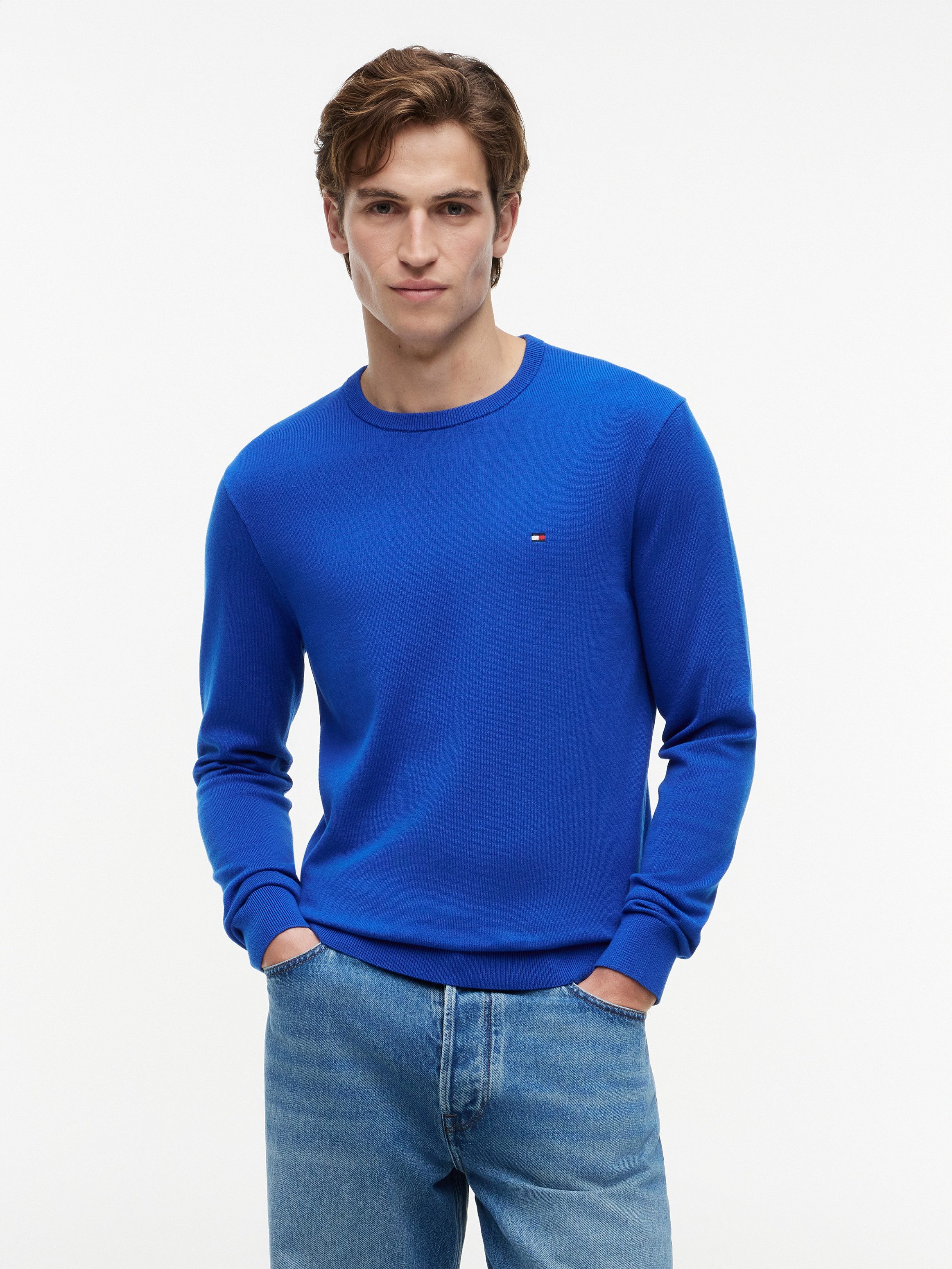 Rundhalspullover ESSENTIAL COTTON