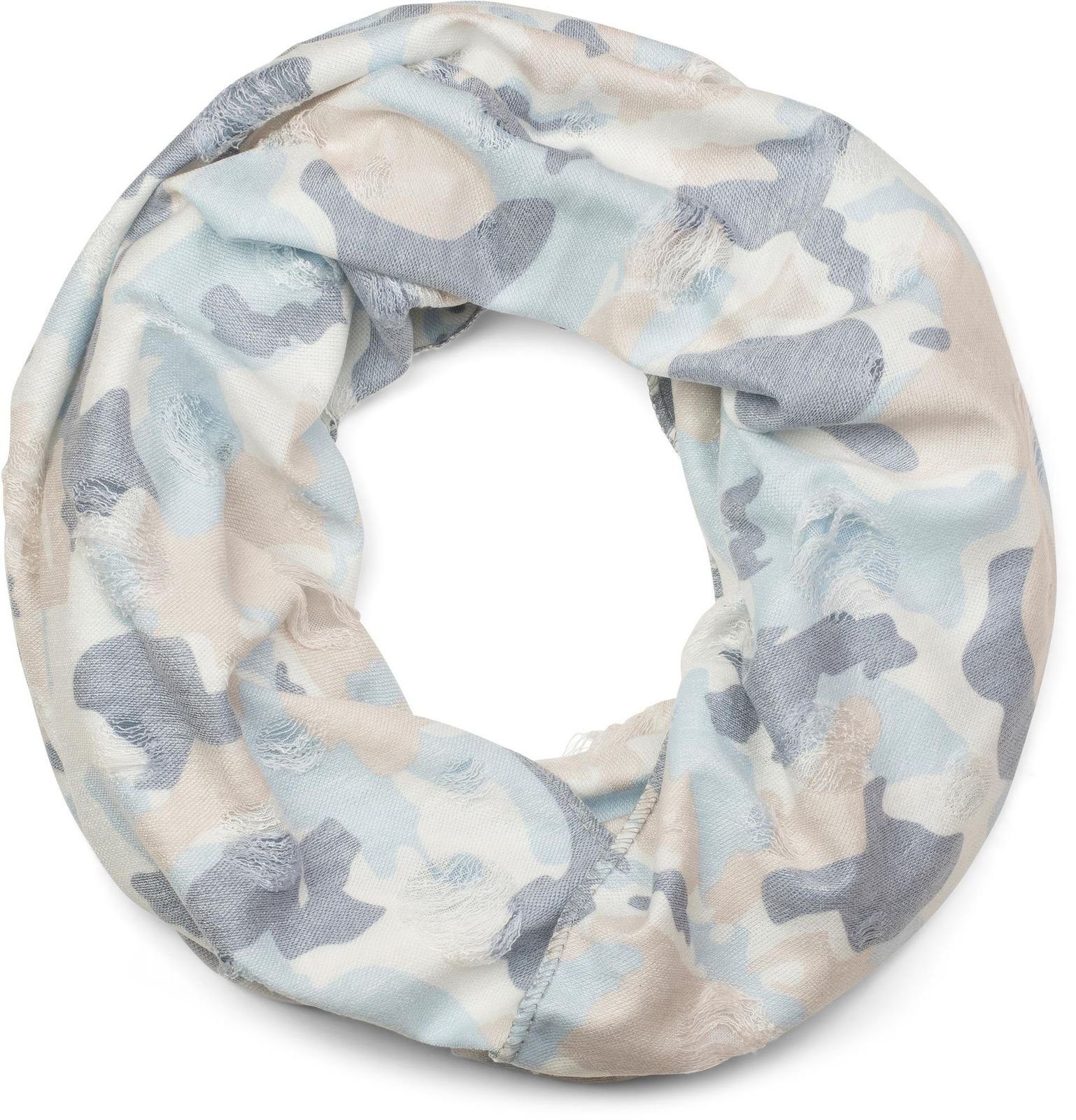 Loop Destroyed Loop mit Camouflage Muster