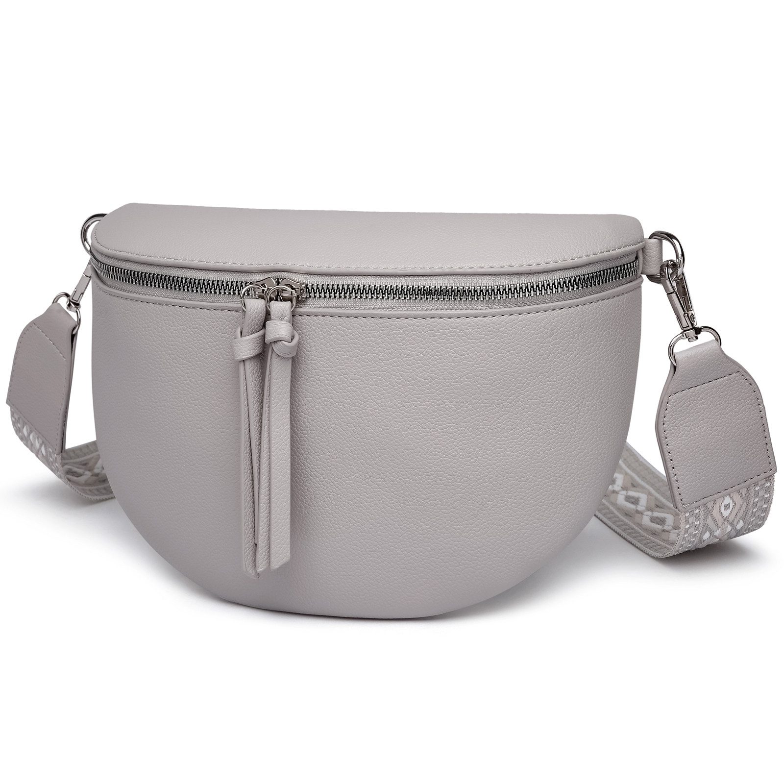 Fomax Bauchtasche aus Kunstleder, Damen Umhängetasche, mit Schulterriemen günstig online kaufen