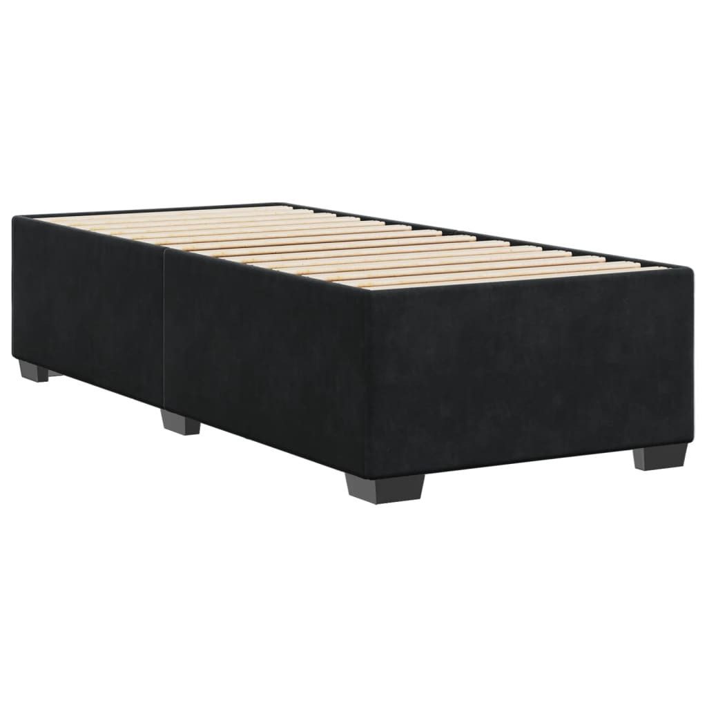 vidaXL Bett Bettgestell Schwarz 80x200 cm günstig online kaufen
