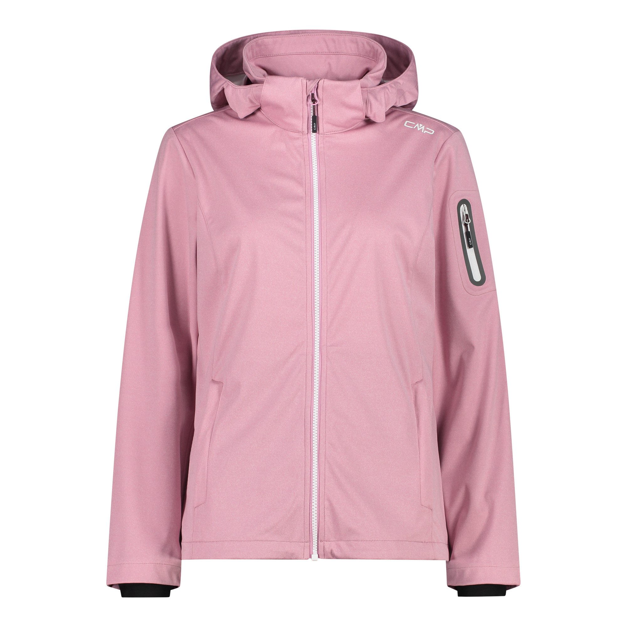 Softshelljacke CMP Damen Softshelljacke Woman Jacket Zip Hood 39A5016M