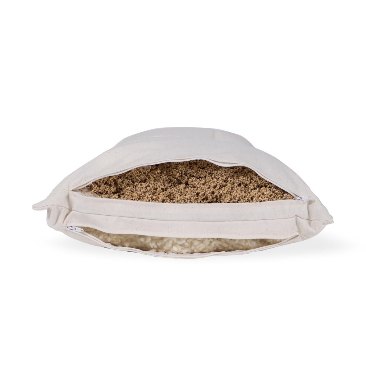 speltex Naturhaarkissen, Füllung: Hirse (Bio) / Wolle (Schafwolle Bio), Bez günstig online kaufen