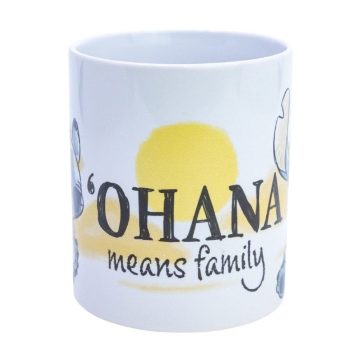 Disney Tasse Stitch 325 ml für Kaffee Tee Kakao und Sammlung, Keramik