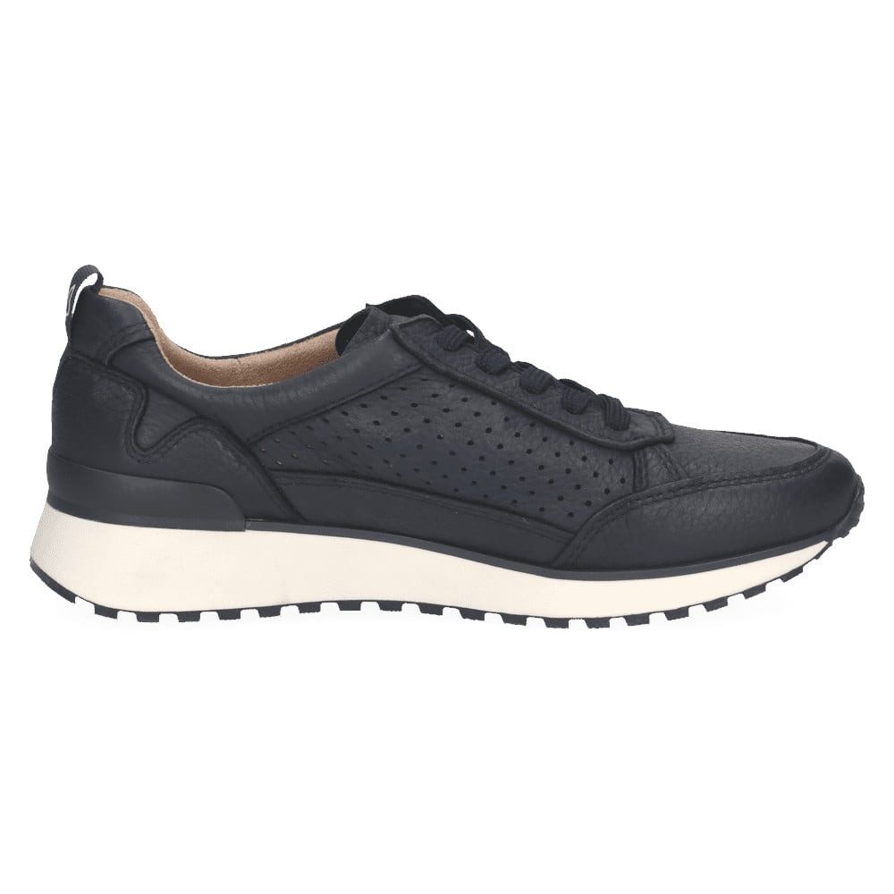 Caprice 23500 (Leder) oceanblau Damen Sneaker