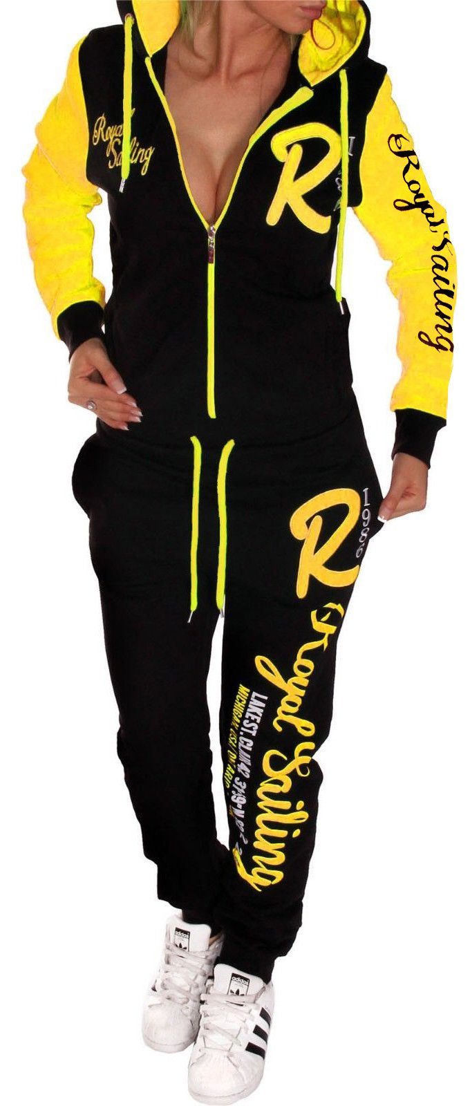 RMK Jogginganzug Royal Sailing Damen Trainingsanzug Sportanzug Fitness Haus günstig online kaufen