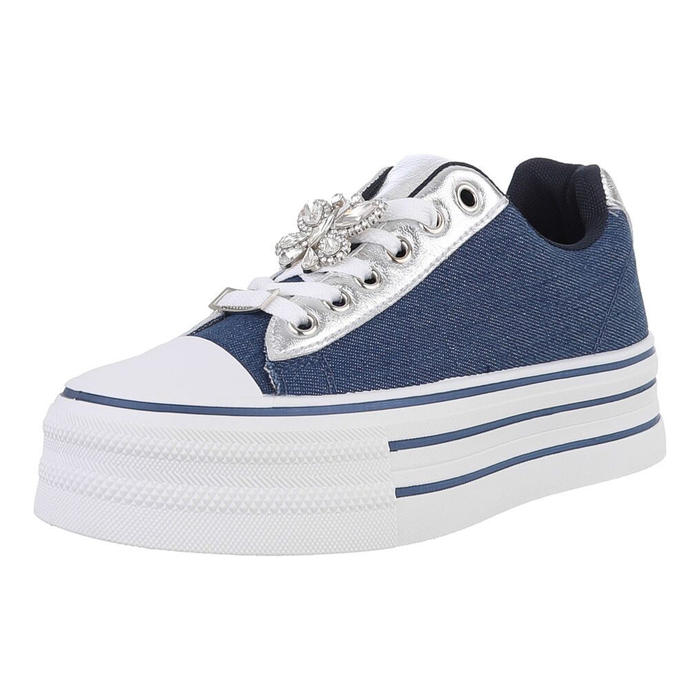 Ital-Design Damen Low-Top Freizeit Sneaker (88671937) Flach Sneakers Low in günstig online kaufen