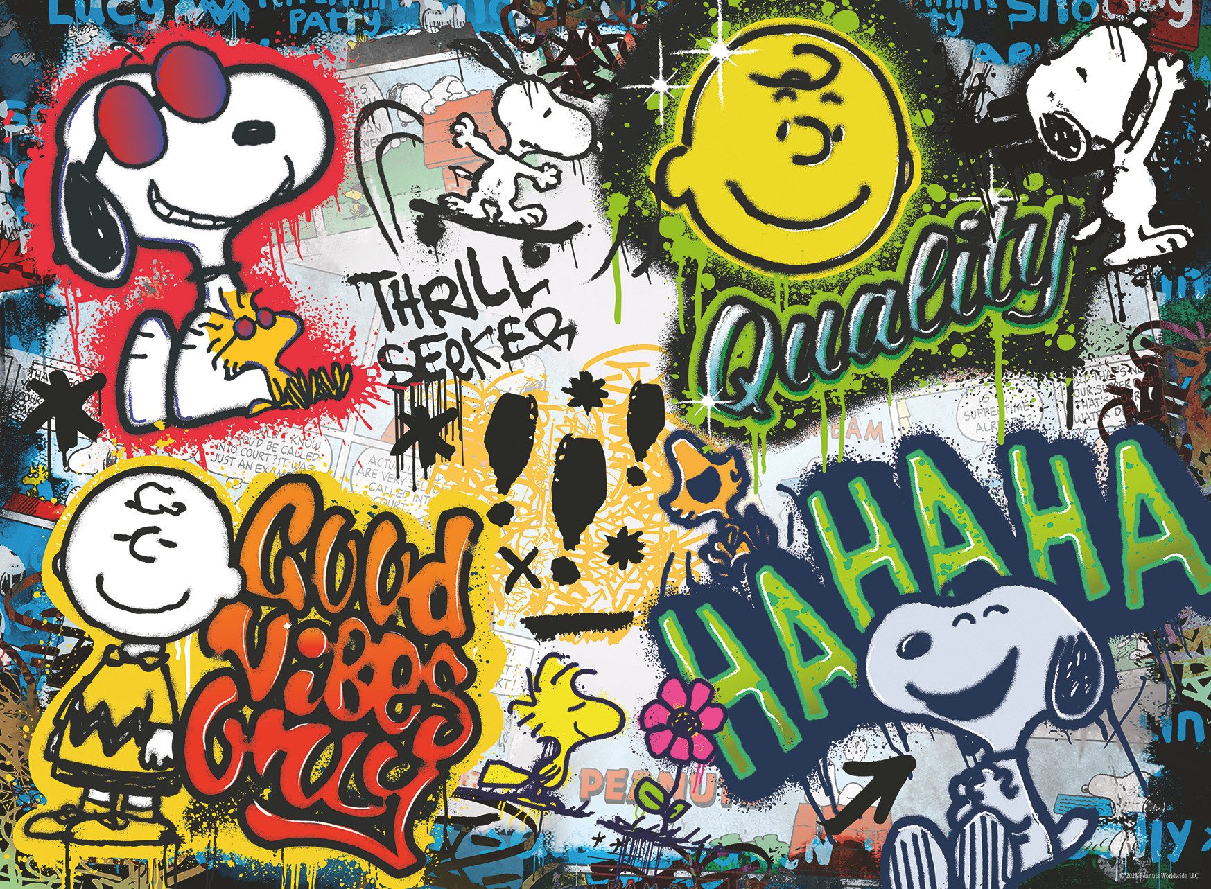 Ravensburger Verlag GmbH Puzzle Peanuts Graffiti, Puzzleteile günstig online kaufen