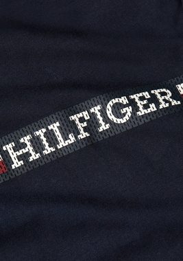 Tommy Hilfiger T-Shirt MONOTYPE CHEST STRIPE TEE mit Markenlogo