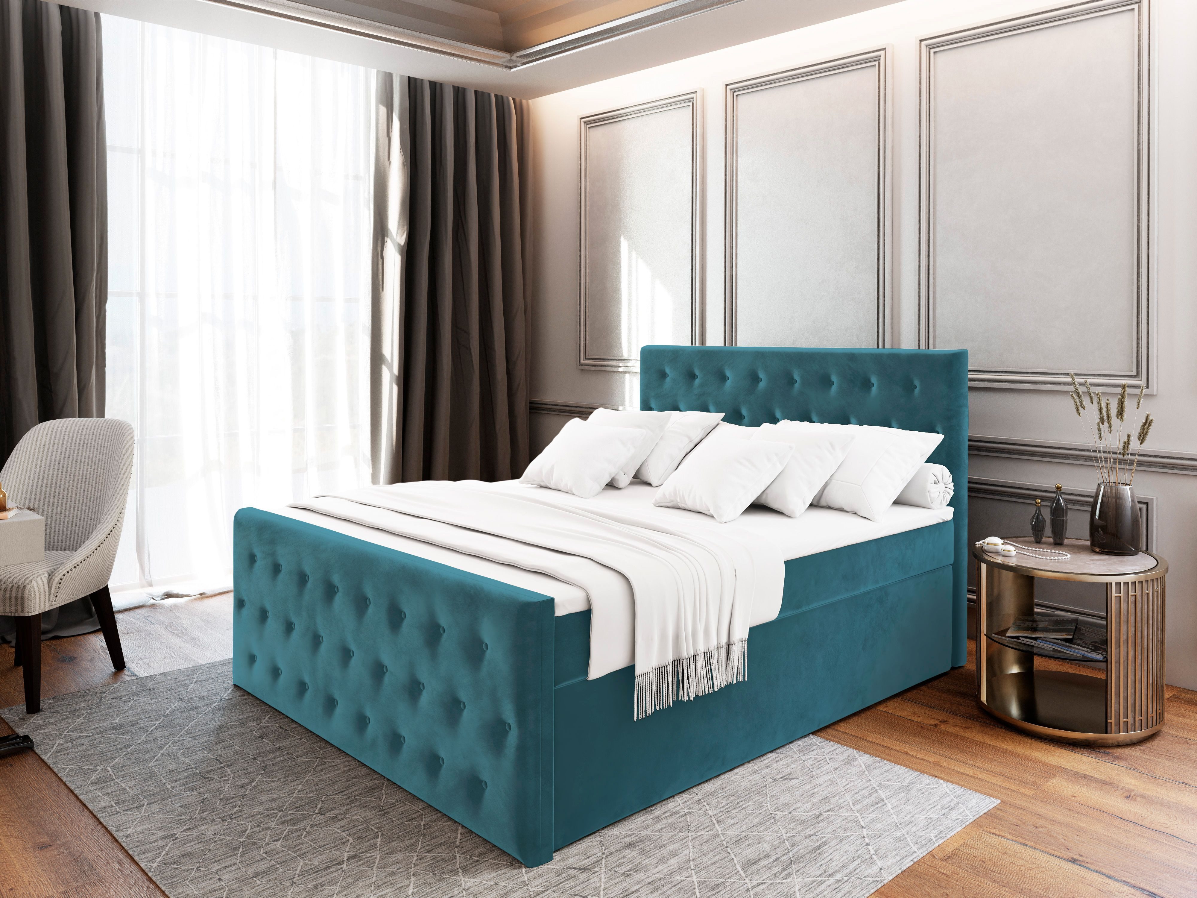 Masseno Boxbett FONDI 140x200 cm mit günstig online kaufen