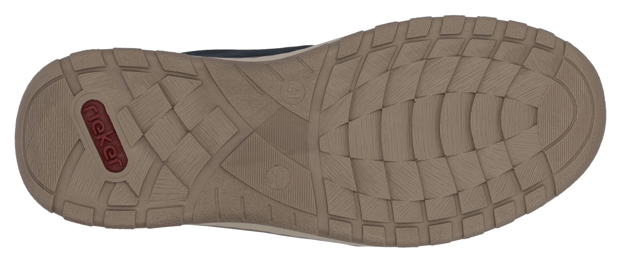 Rieker Slipper Slip-on-Sneaker, Freizeitschuh, Halbschuh mit Gummizug