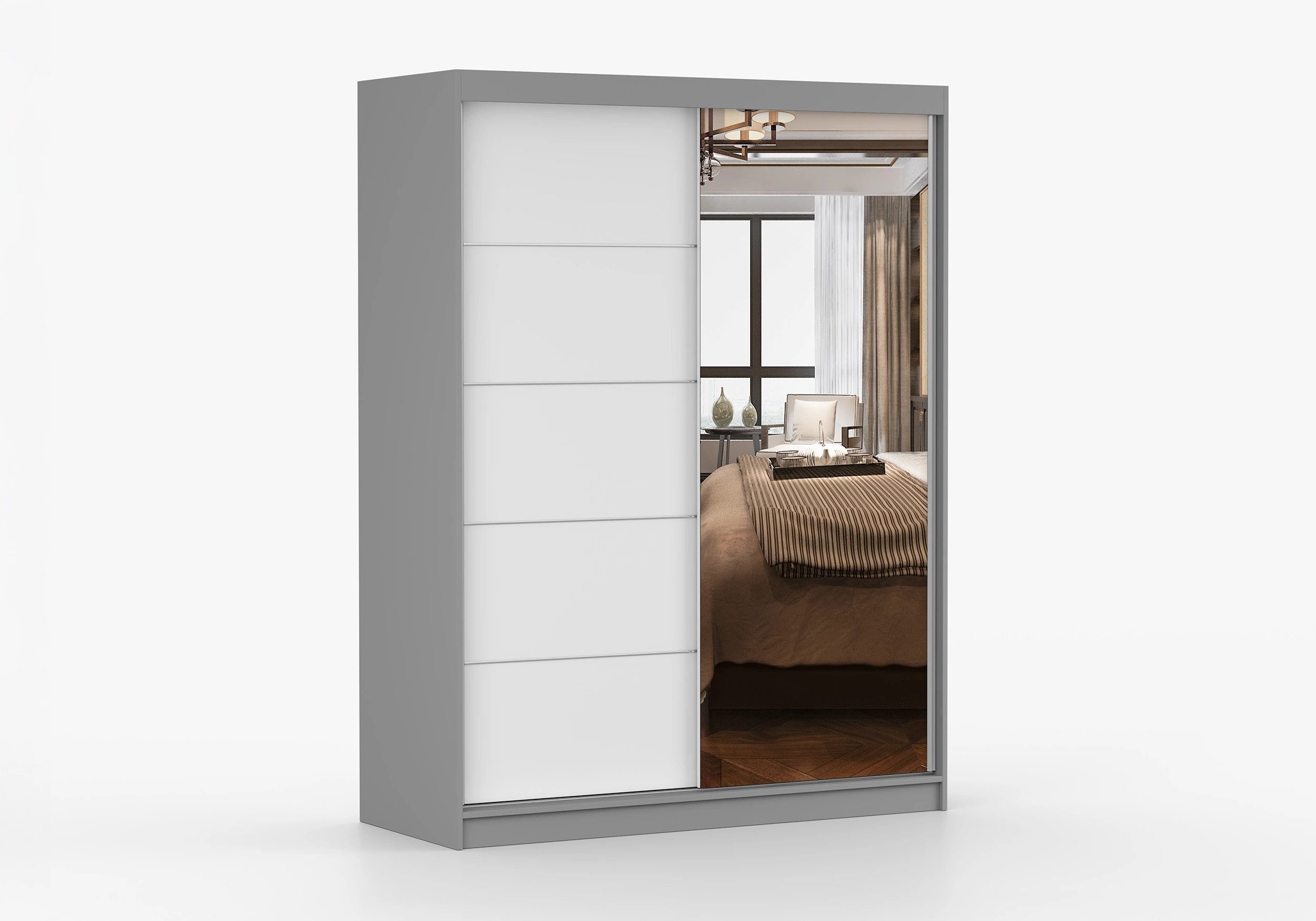 imoebel24 Schwebetürenschrank VISTA 05 150 cm günstig online kaufen