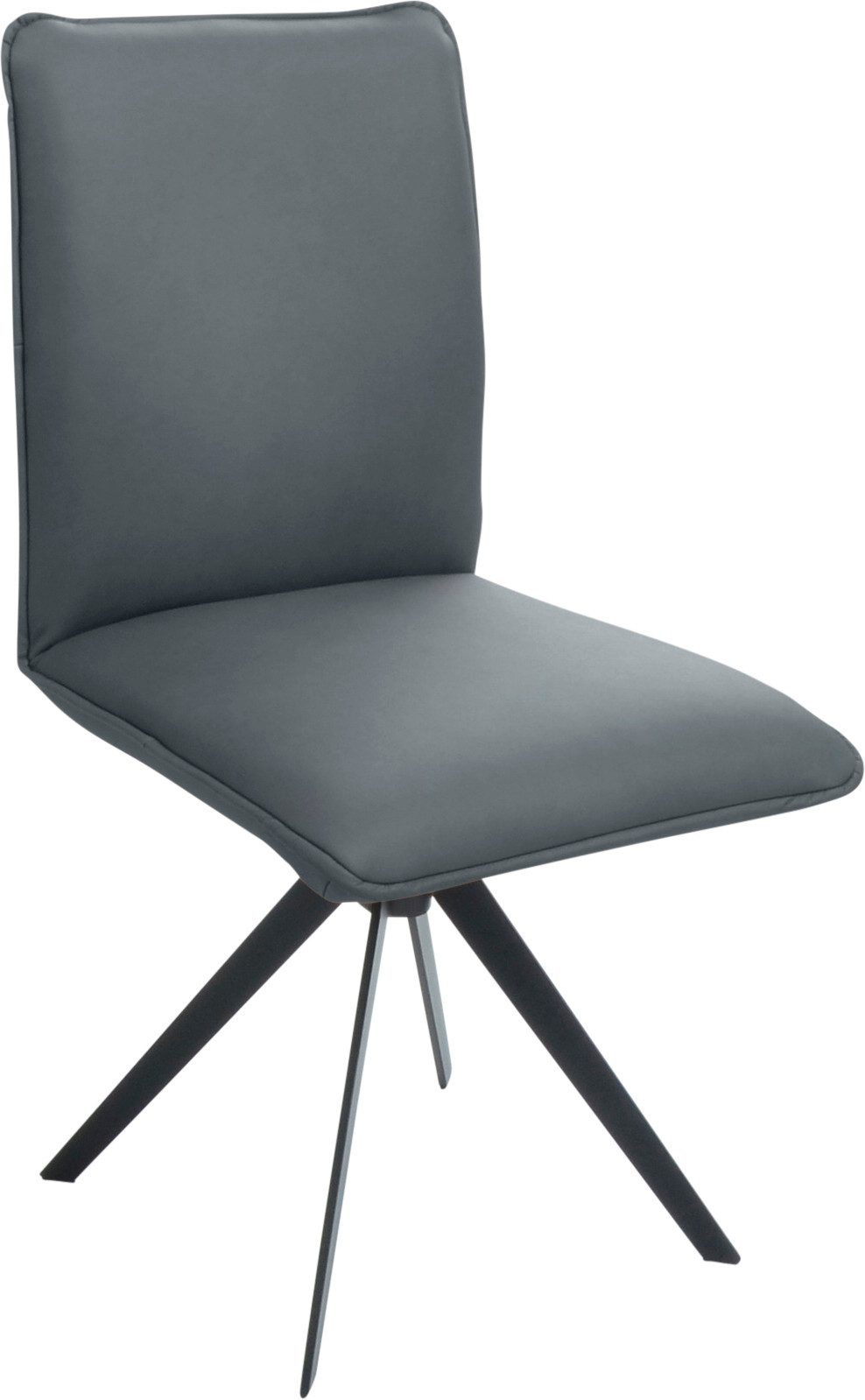 K+W Komfort & Wohnen Drehstuhl, Blitzdrehkreuz und Rückholfunktion, dekorativer 12mm Biese