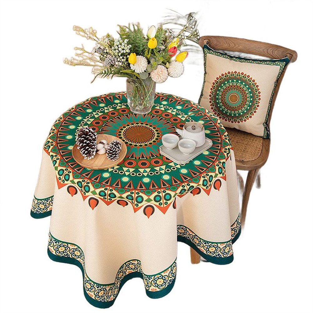 Refttenw Tischdecke Boho Quadratisch Dekorieren Farbige günstig online kaufen
