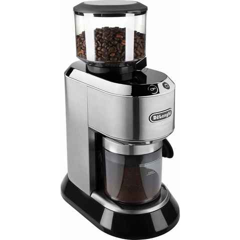 De'Longhi Kaffeemühle Dedica KG520.M, 150 W, Kegelmahlwerk, 350 g Bohnenbehälter, inkl. Siebträgeradapter