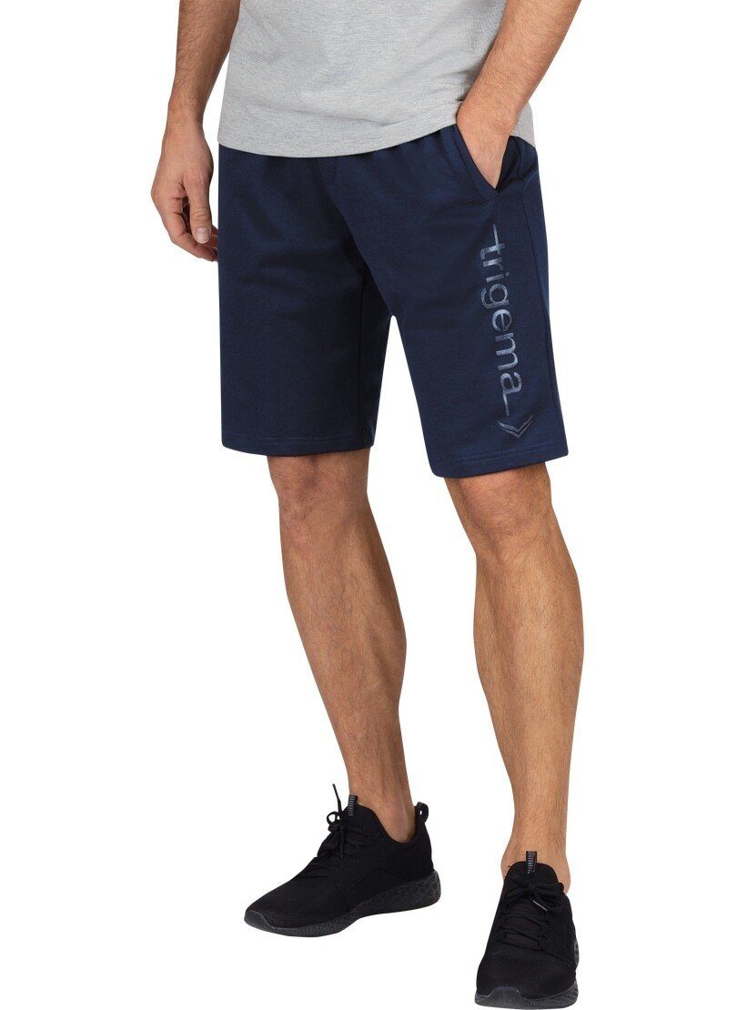 Trigema Bermudas TRIGEMA Modische Bermuda mit TRIGEMA-Schriftzug (1-tlg)