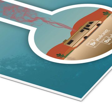 Posterlounge Forex-Bild HDMI2K, Breaking Bad I, Grafikdesign