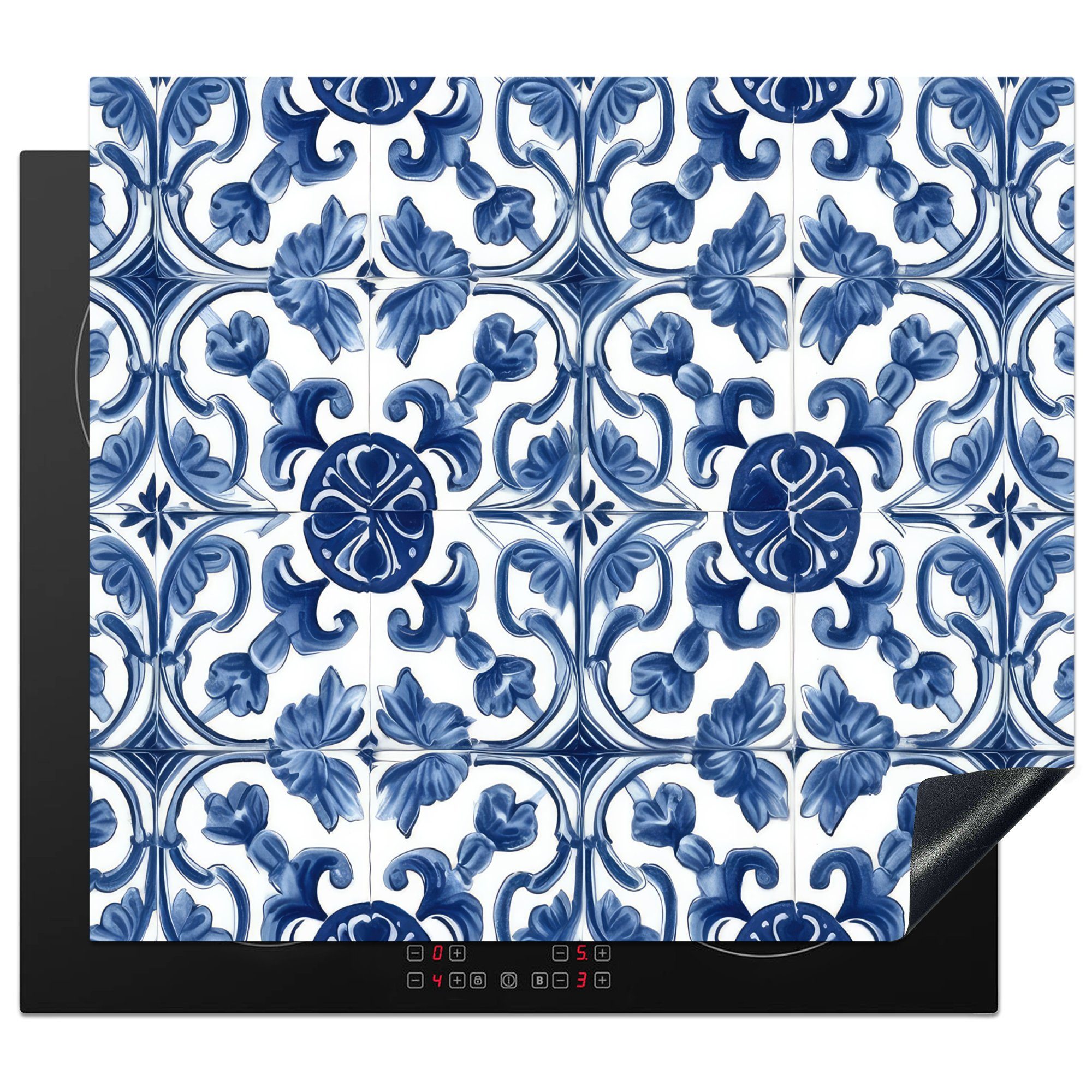 Herd-Abdeckplatte Delfter Blau - Kunst - Niederländisch - Fliese