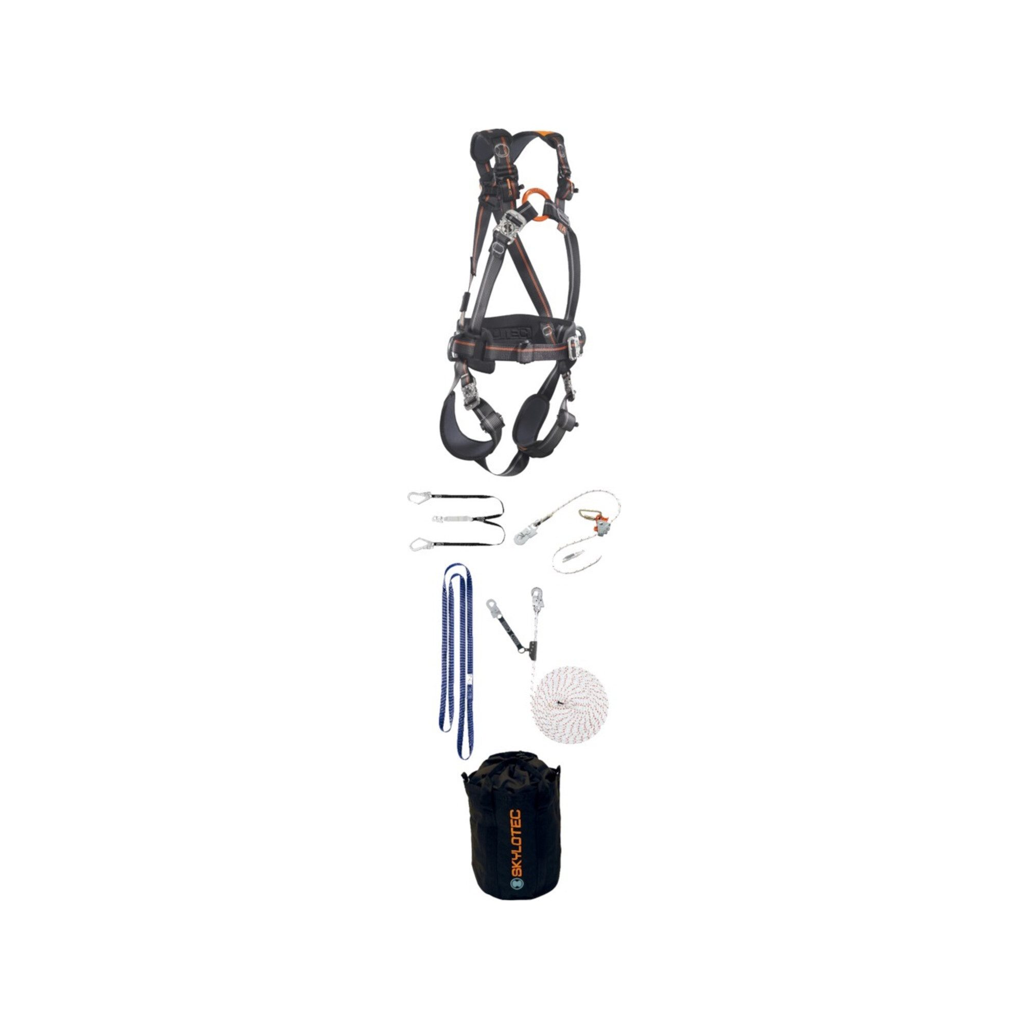 Skylotec Klettergurt SKYLOTEC Set KIT SUPERION SET-313, M/2XL 1,8 m