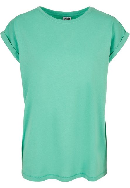 URBAN CLASSICS Kurzarmshirt "Urban Classics Damen Ladies Extended Shoulder günstig online kaufen