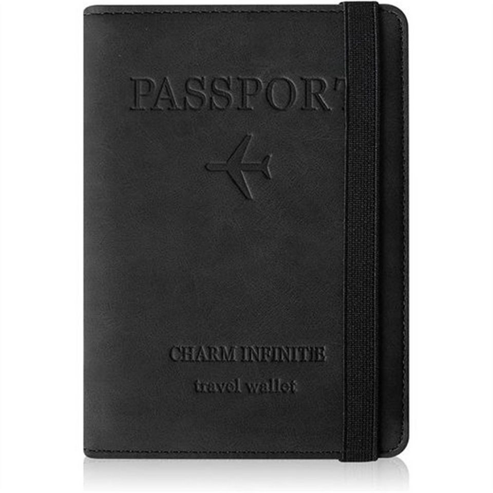 TSEPOSY Dokumententasche Hülle Reisepasshülle,Passhülle mit RFID-Blocker  für Reisen