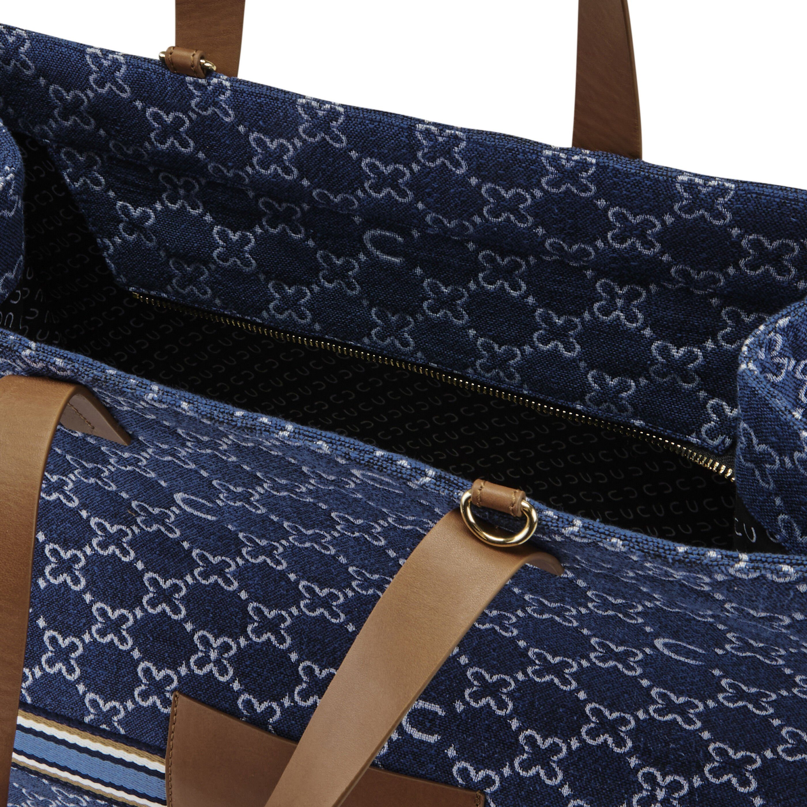 Codello Shopper Monogramm, aus Canvas