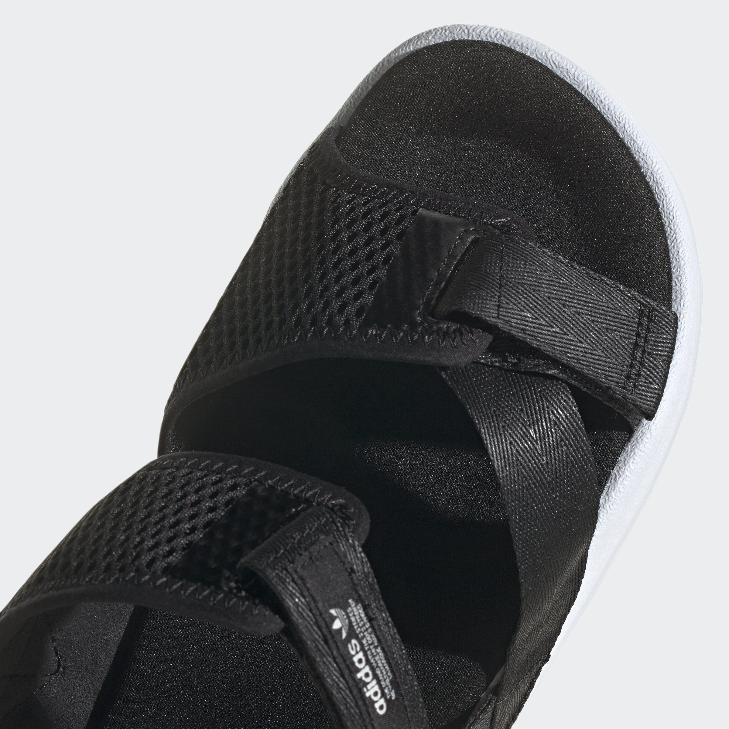 adidas Originals ADILETTE ADVENTURE SANDALE mit Off White / Klettverschluss White / Black Cloud Sandale Core