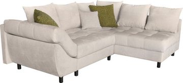 COLLECTION AB Ecksofa 30 Jahre Jubiläums-Modell Lille L-Form, Recamiere beidseitig montierbar, in Teddy-Optik, frei stellbar