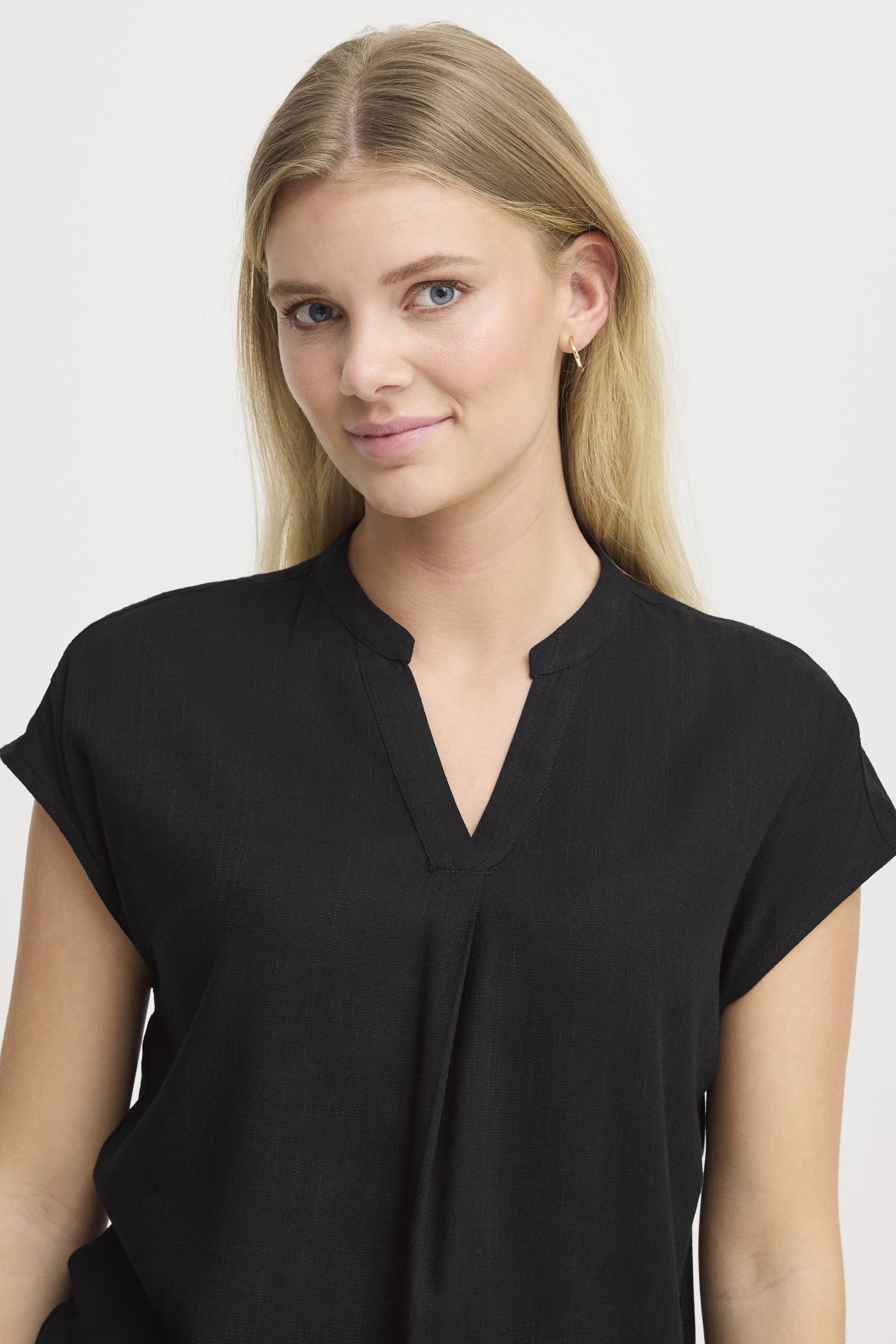 fransa Kurzarmbluse Kurzarm-Bluse FRJUNA