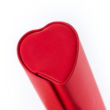 FEFI Brillenetui Hardcase "HEART" - mit hochwertigem Brillenputztuch, Ein Herz zum Valentinstag!