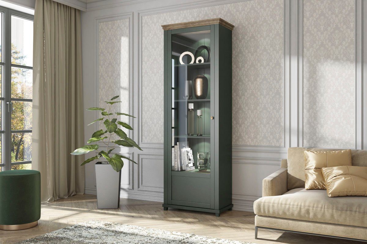 Home affaire Vitrine "Evora", Standvitrine, 200 x 71cm günstig online kaufen