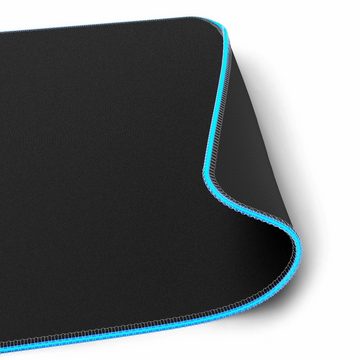 uRage Mauspad Lethality 400 XXL Gaming Deskpad Maus-Pad, RGB, Tastatur Matte, Schreibtisch-Unterlage, Gamer Mouse-Pad