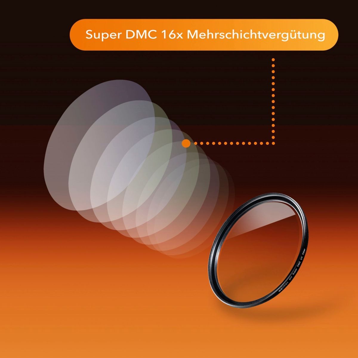 walimex pro UV-Filter Slim Super DMC 52mm Objektivzubehör