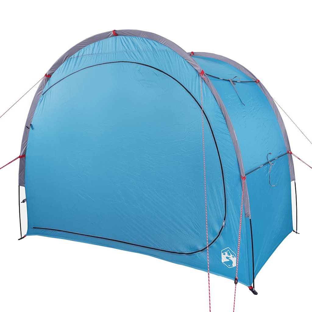 vidaXL Kuppelzelt Beistellzelt Blau Wasserdicht, (1 günstig online kaufen