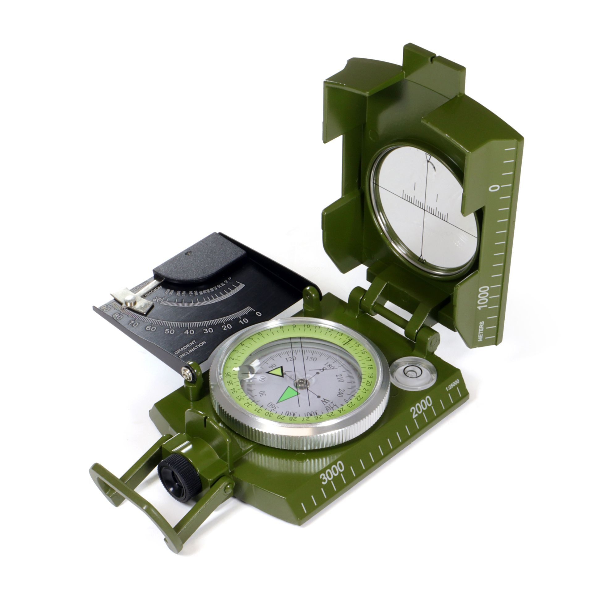 Origin Outdoors Kompass Origin Outdoors Survival-Kompass – robuster Outdoor-Navigator