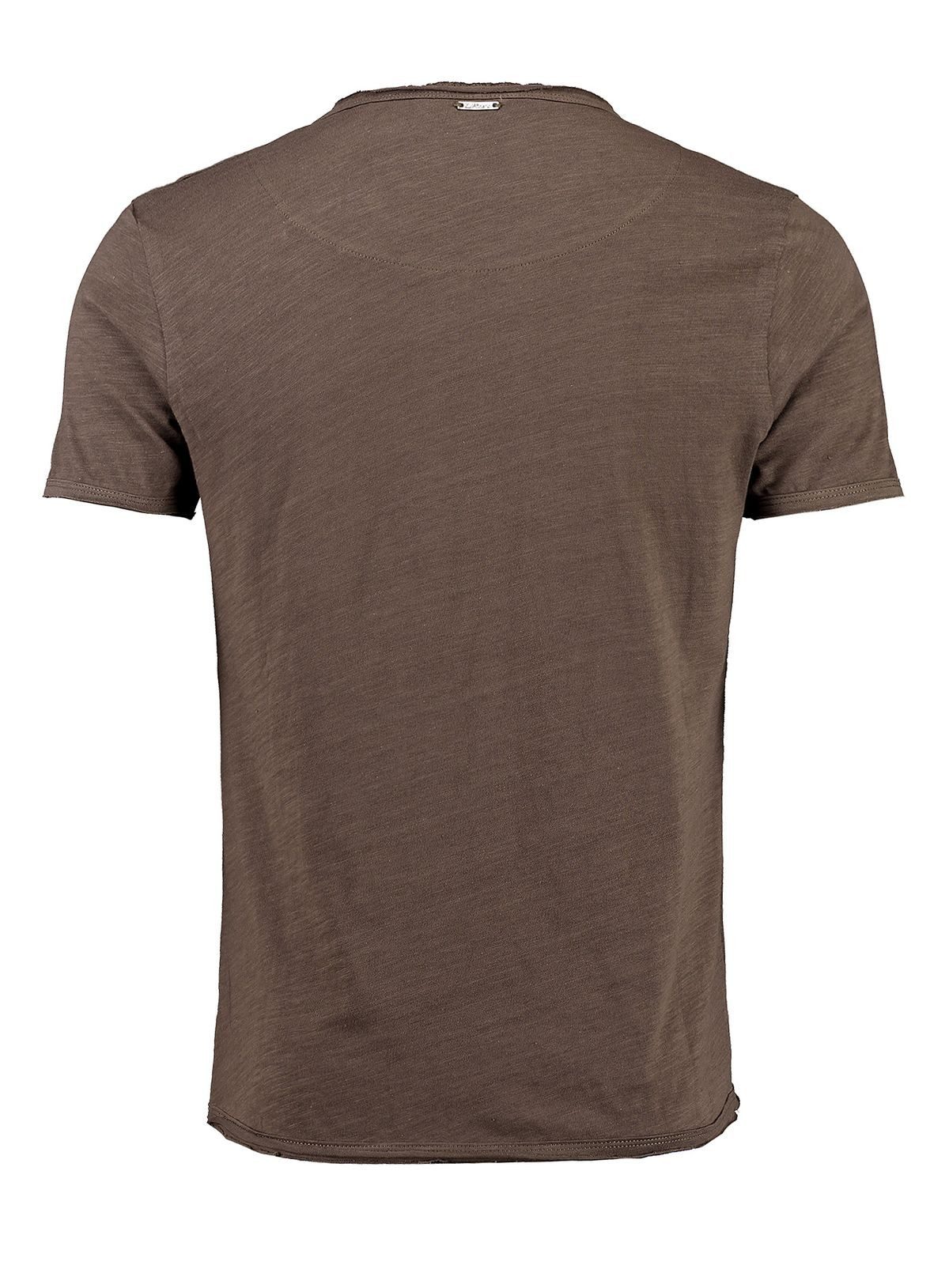 Key Largo T-Shirt Bread vintage Look uni Basic T00621 Rundhalsauschnitt uni günstig online kaufen