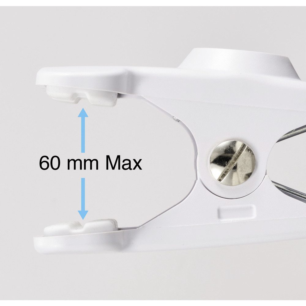 TOOLCRAFT Arbeitsleuchte TOOLCRAFT TO-9176673 LED Lupenleuchte Vergrößerungsfaktor: 1.75 x Wei – Bild 5 von 5