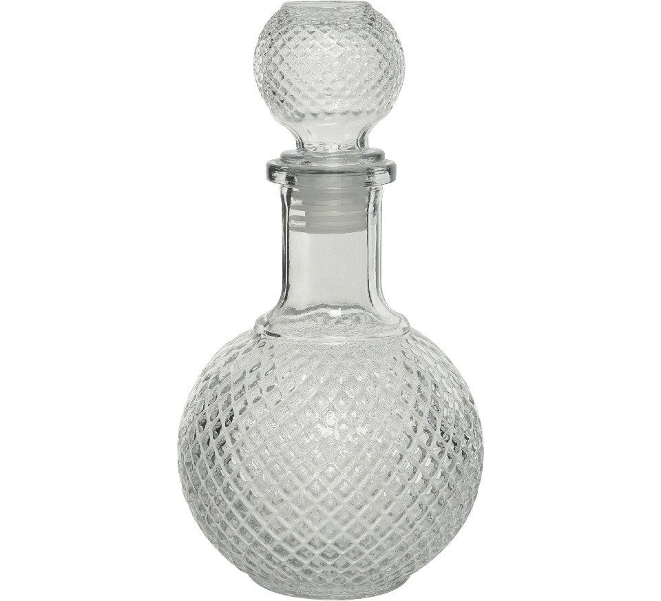 Karaffe Kaemingk Glasflasche rund Ø 12,5 x 25 cm
