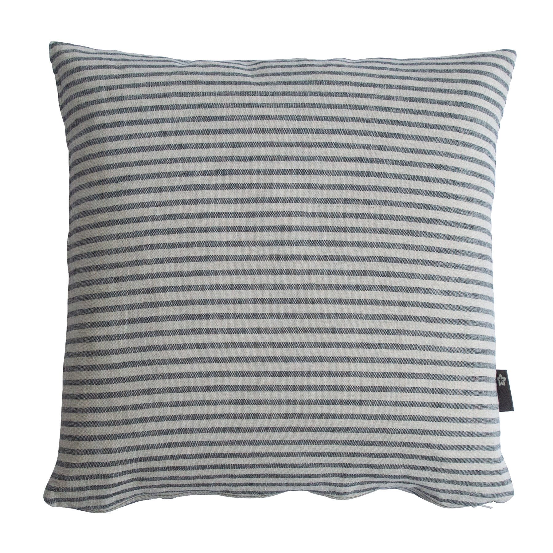 PICHLER Kissenhülle gewebter Streifen gestreift Kissenhülle 2er Set 40 x 40 cm COLLIN Rec, (2 Stück), Kissenbezug für Dekokissen Zierkissen Kissenhülle