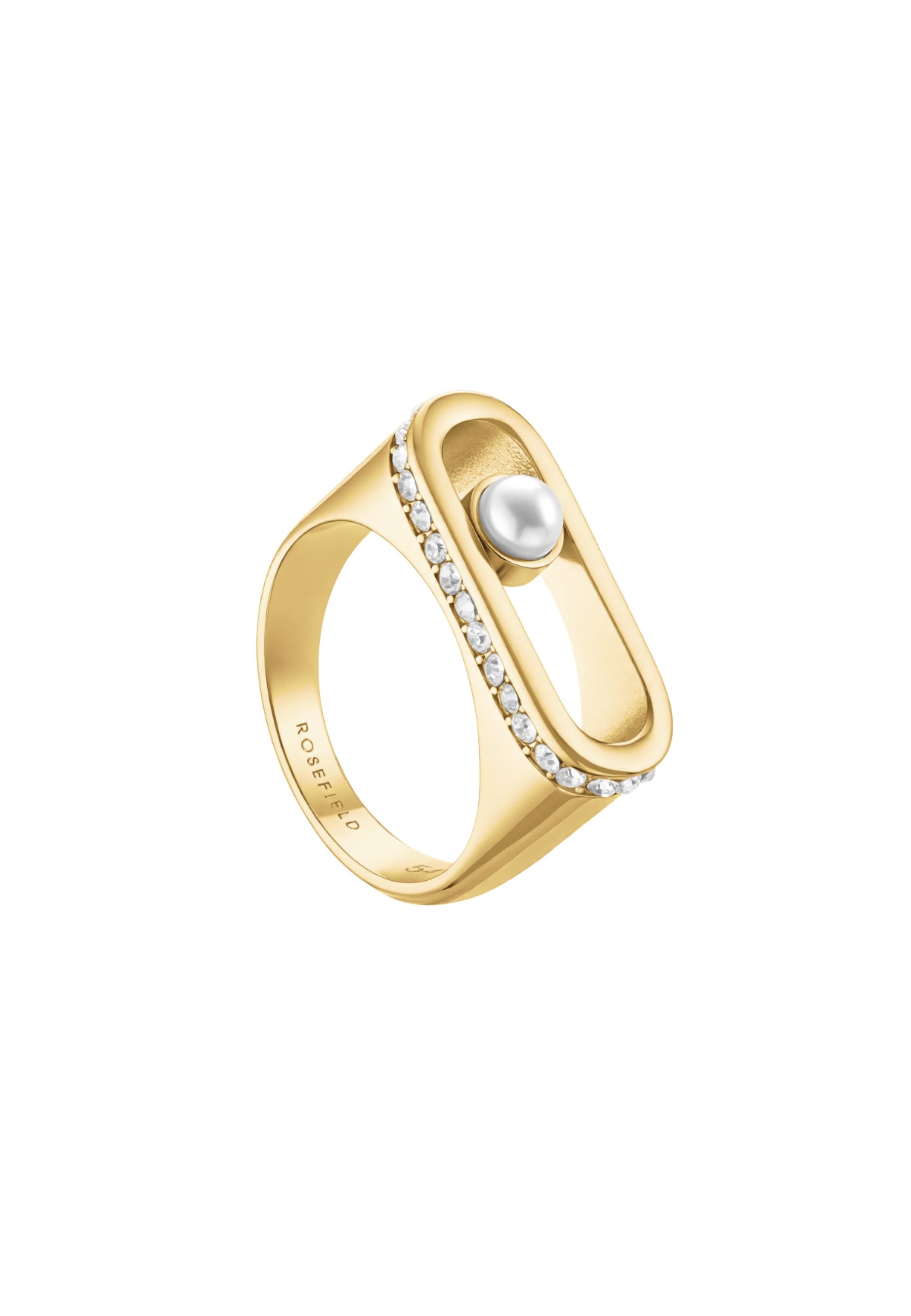 ROSEFIELD Fingerring ROSEFIELD Ring Modern Größe 56 Goldfarben