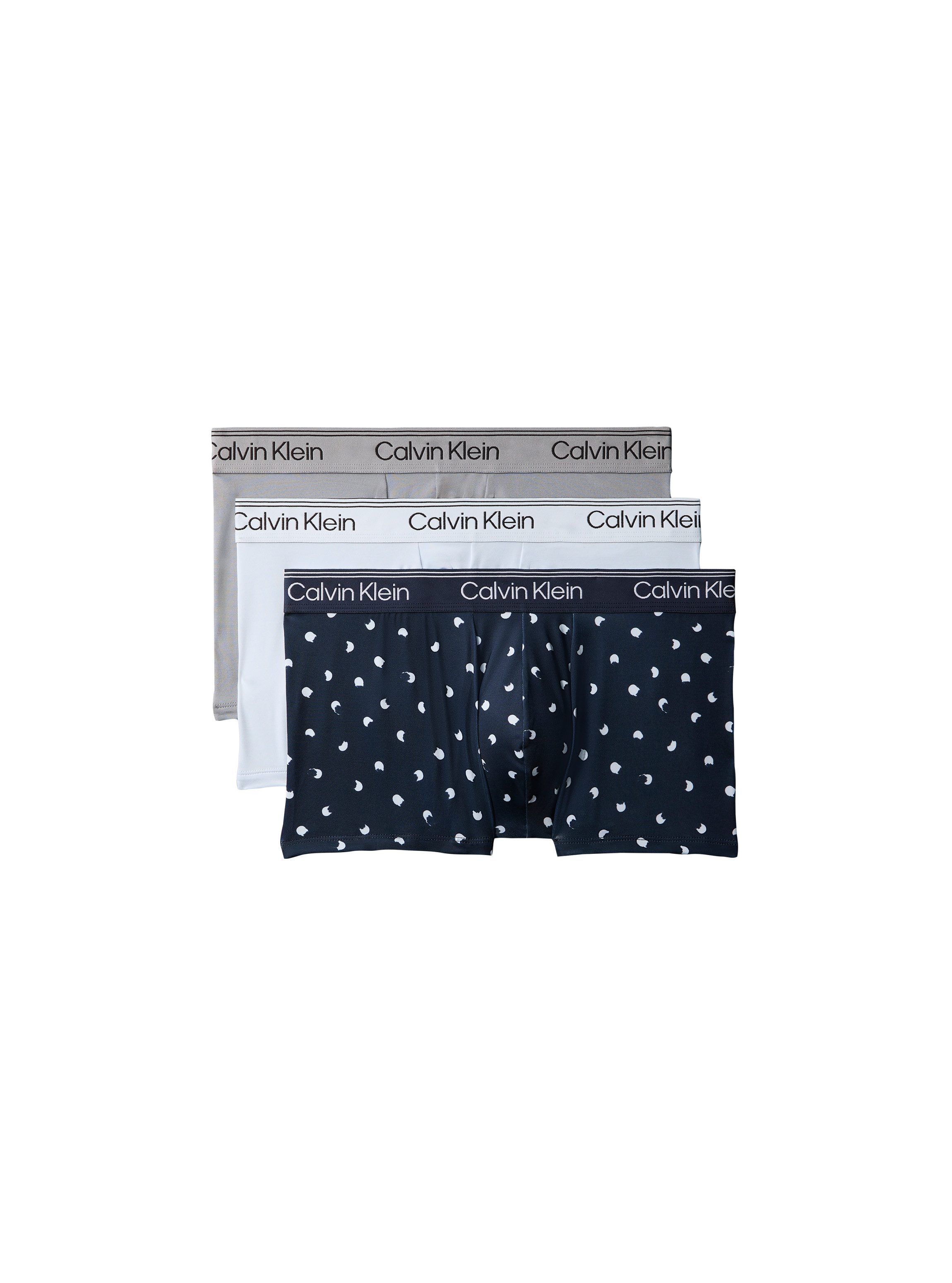 Calvin Klein Underwear Trunk LOW RISE TRUNK 3PK (Packung, 3er-Pack) Regular fit mit elastischem Bund