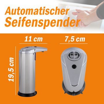 LIVOO Schminkspiegel LIVOO Gelspender Infrarot Seifenspender automatisch mit Sensor