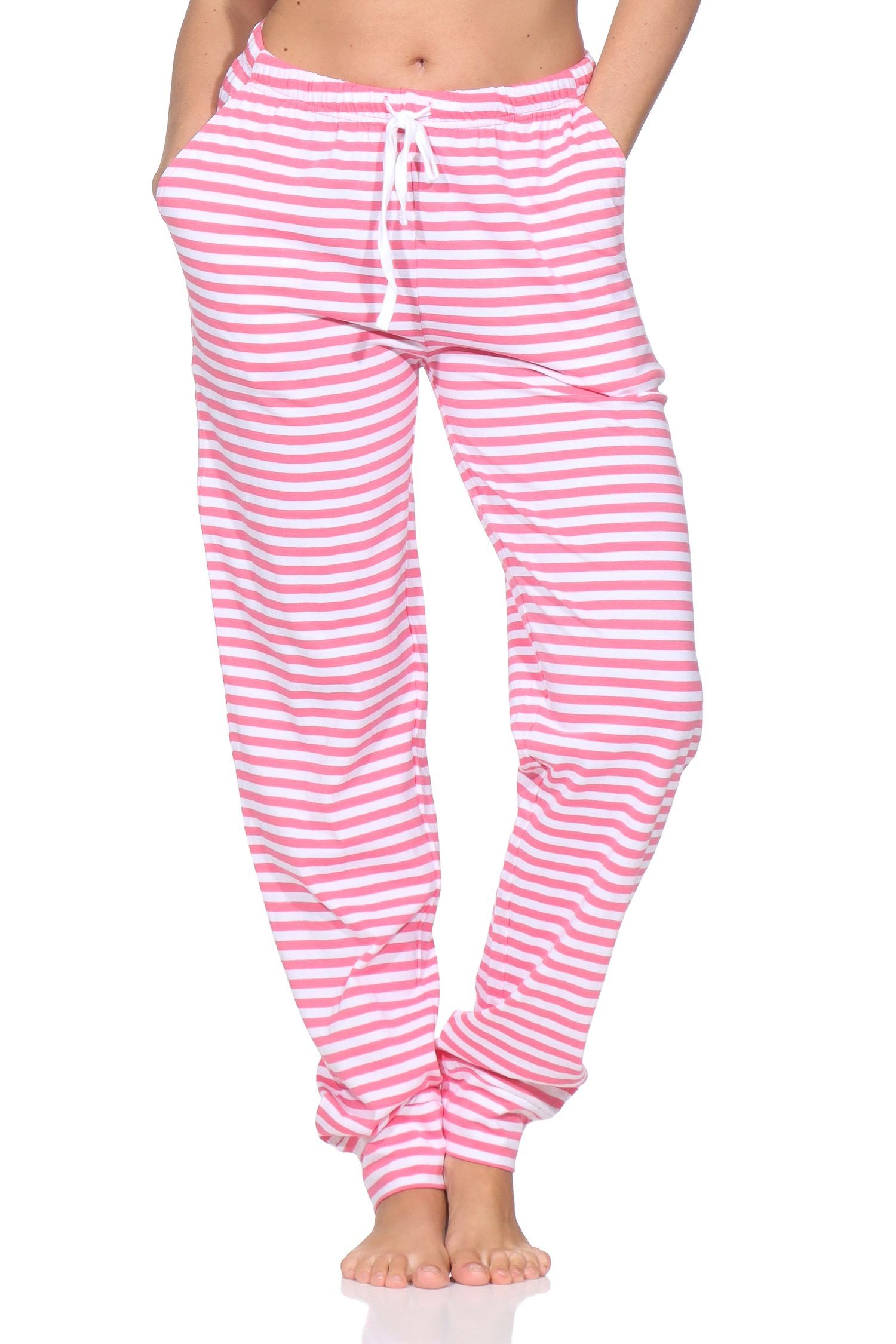Normann Relaxanzug Damen Pyjama Hose lang Mix & Match - perfekt zu kombinieren