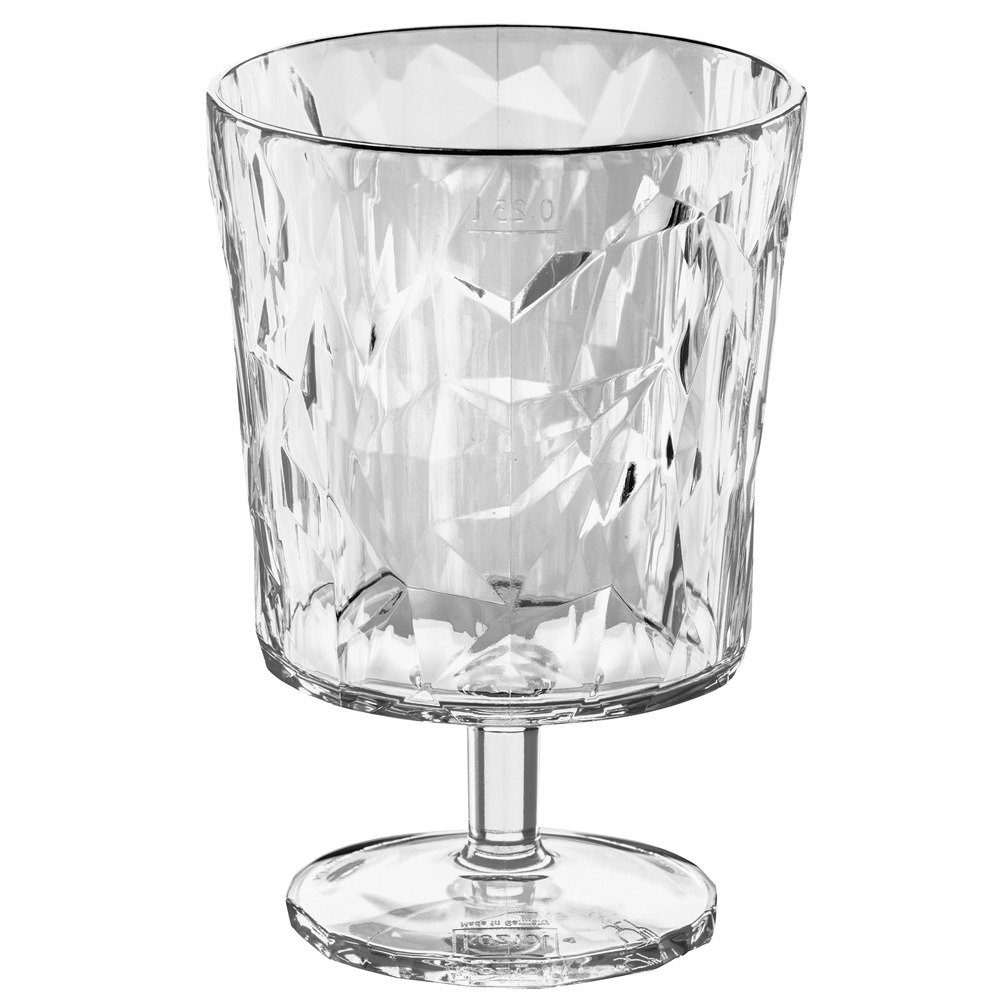 KOZIOL Weinglas, Kunststoff transparent