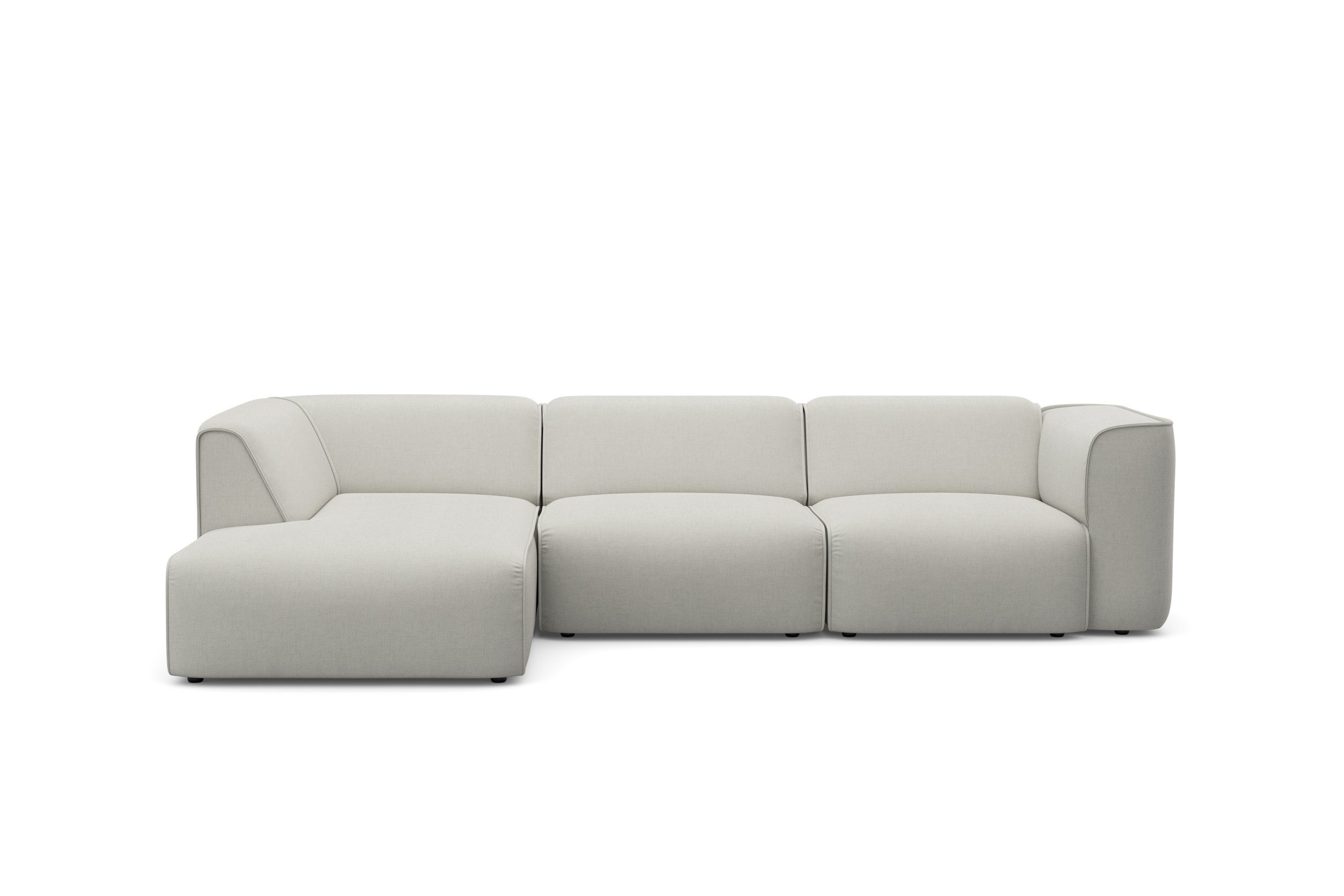 OTTO home Ecksofa Merid L-Form, jederzeit durch Module erweiterbar, B/T/H: 295/162/70 cm, als Modul oder separat verwendbar, für individuelle Zusammenstellung
