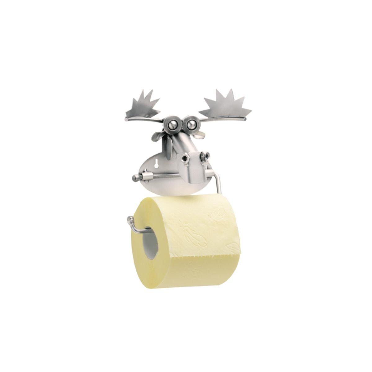 Toilettenpapierhalter "Elch" Kunst - & 913WC Hinz Dekofigur