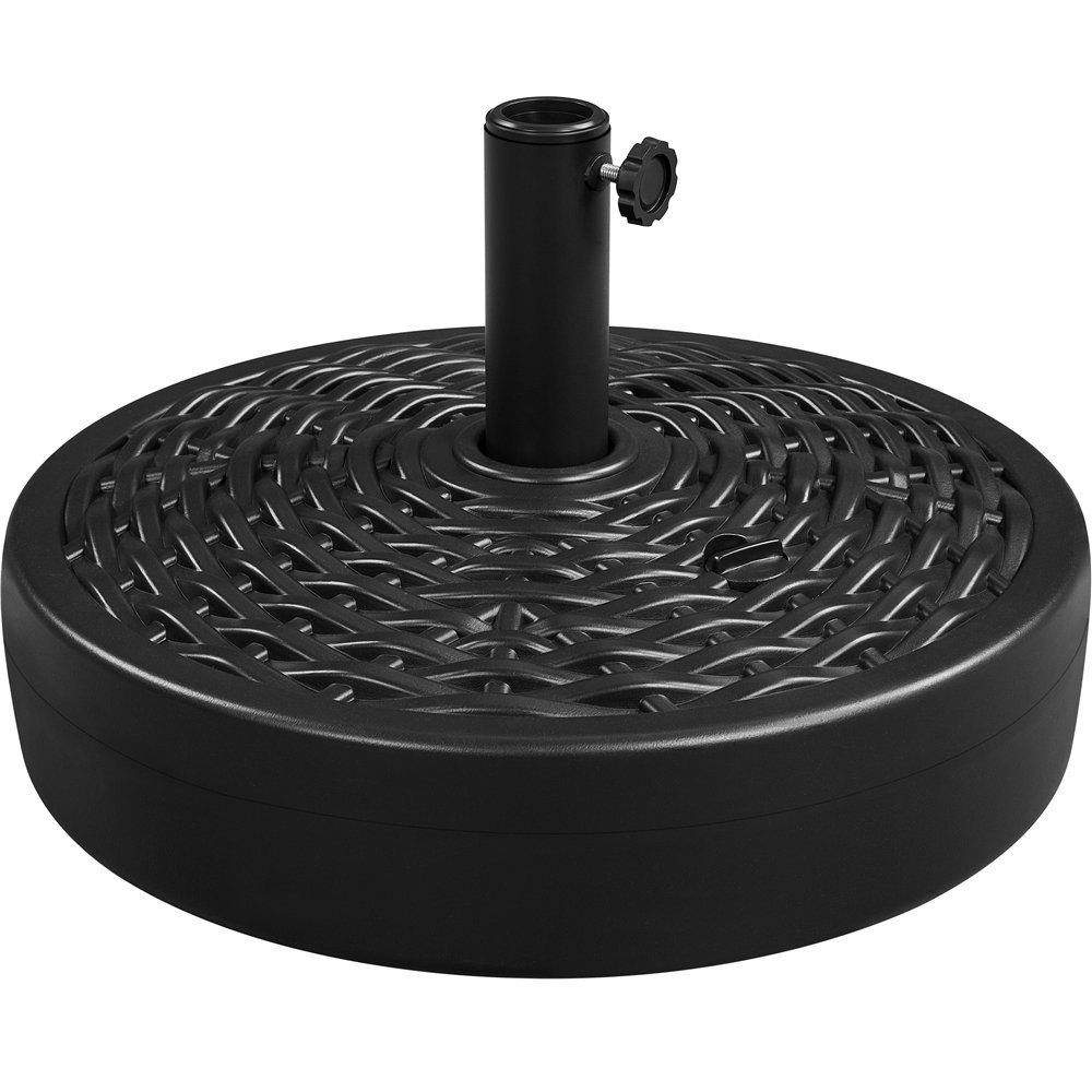 Yaheetech Schirmständer, Sonnenschirmständer Gartenschirmhalter in Ratten-O günstig online kaufen