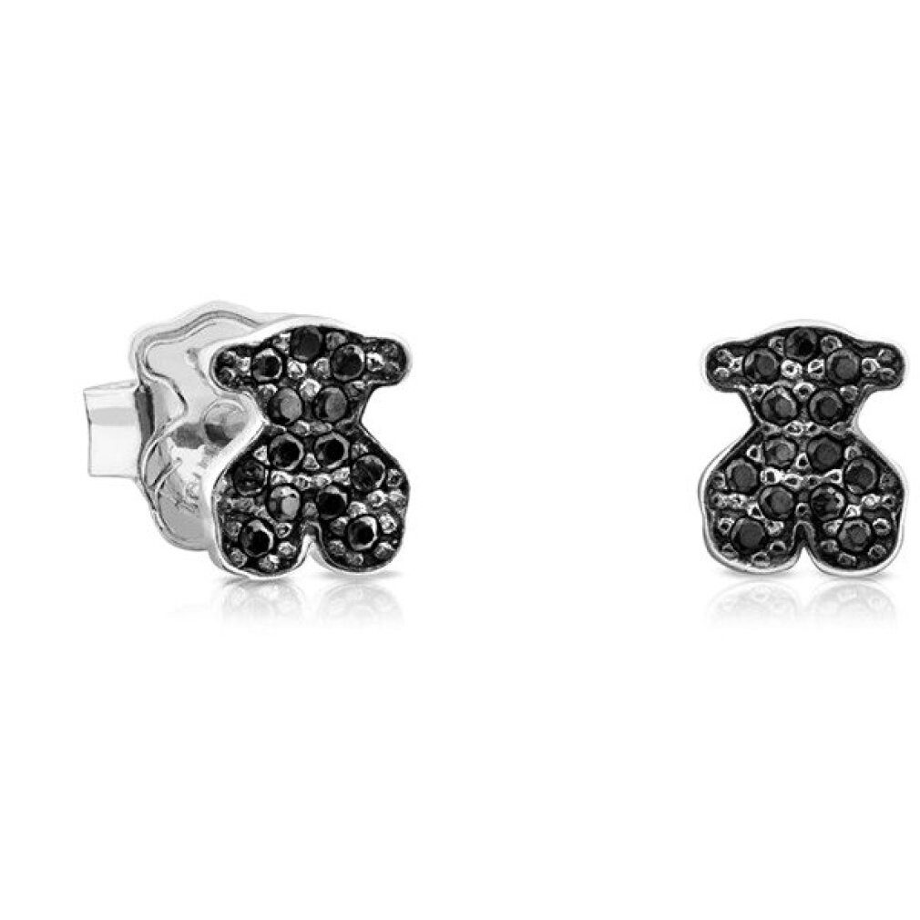 Tous Ohrring-Set Støíbrné medvídkové náunice s onyxem Icon Color 614933520