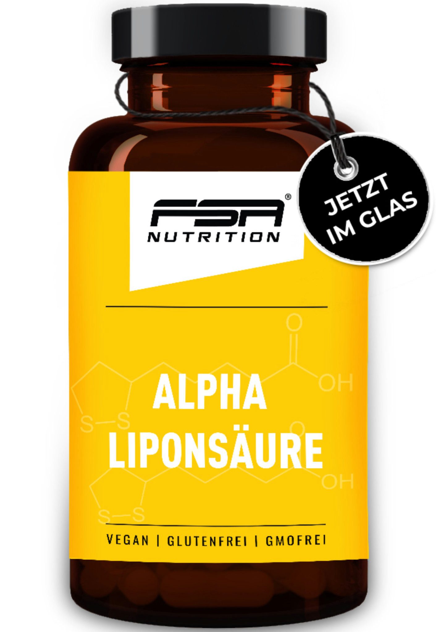FSA NUTRITION Alpha Liponsäure im Glas Kapseln, 60 St., 48 g